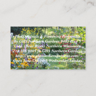 Carte De Visite Là où trois jardins se réunissent