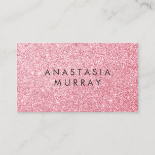 Carte De Visite La Parties scintillant d'or de rose rose rouge vie