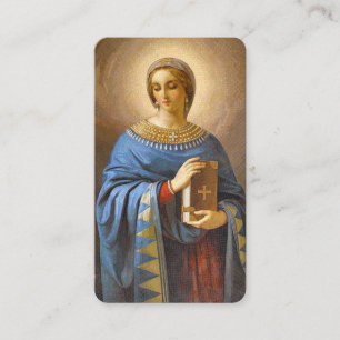 Carte De Visite La prière carde St Anastasia de