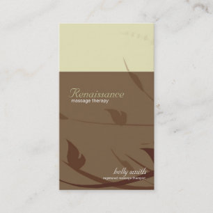 Carte de visite - la Renaissance