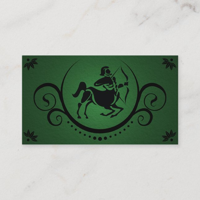 Carte De Visite la sophistication des archer (Devant)