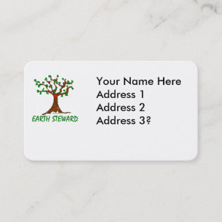 Carte De Visite La Terre en marche