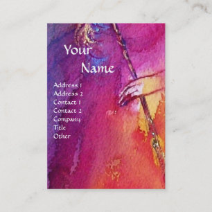 Carte De Visite LA TROISIÈME MASQUE / Costume Designer, Artiste th