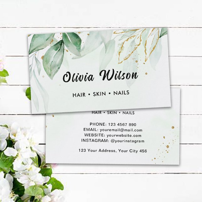 Carte De Visite La verdure (Créateur téléchargé)