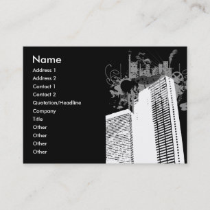 Carte De Visite La vie de ville  