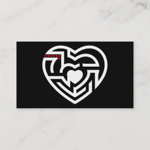 Carte De Visite labrynth d'amour