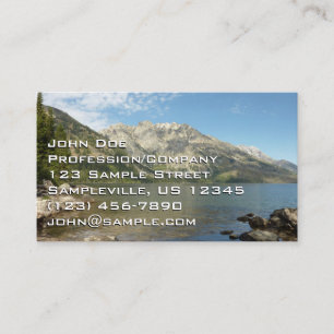 Carte De Visite Lac Jenny