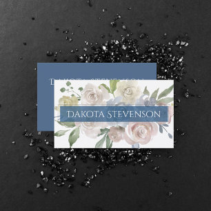 Carte De Visite Lac Misty   Jolie marque douce Dusty