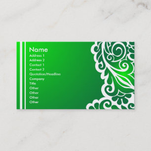 Carte De Visite lace_3 vert