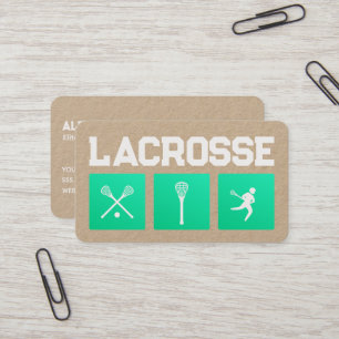 Carte De Visite Lacrosse Professional