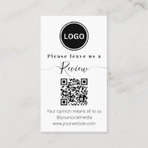 Laissez-nous un avis | QR code Moderne