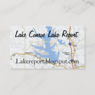 Carte De Visite lake_conroe_lakefront_real_estate, lac Conroe…
