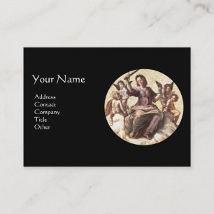 Carte De Visite L'Allégation de la JUSTICE Fresco par Raffaello Sa