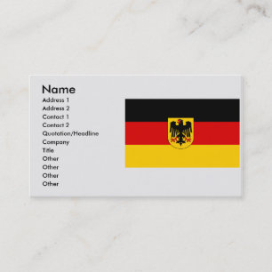Carte De Visite L'Allemagne, Allemagne