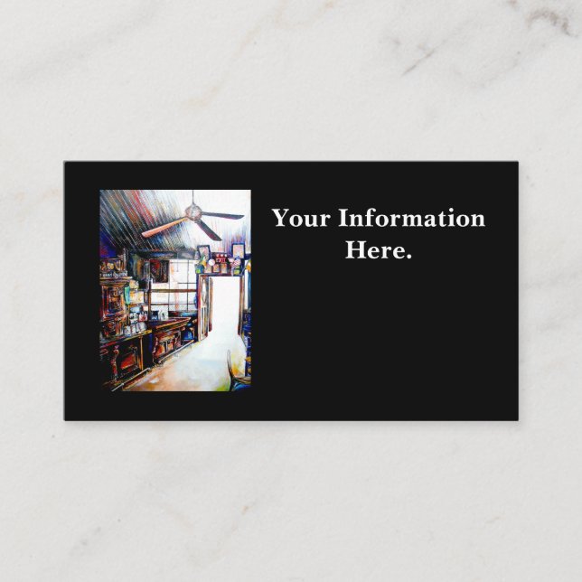 Carte De Visite L'amour n'est pas un mur, c'est un pont (Devant)