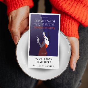 Carte De Visite Lancement du livre   Auteur Promotionnels Couvertu