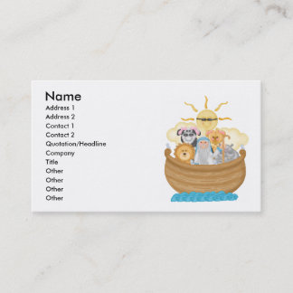 Carte De Visite L'arche de Noé