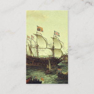 Carte De Visite L'arrivée de l'électeur palatin à Flushing 