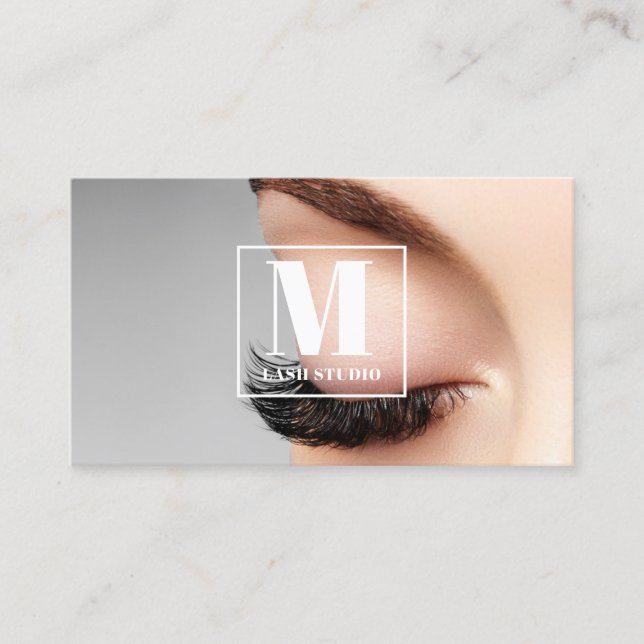 Carte De Visite Lash Studio Sourcils & Cils (Devant)