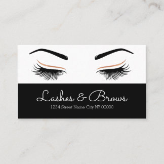 Carte de visite Lashes & Brows