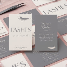 Lashes Tech Beige Salon de Crème Minimaliste