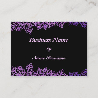Carte De Visite Lavender Deco