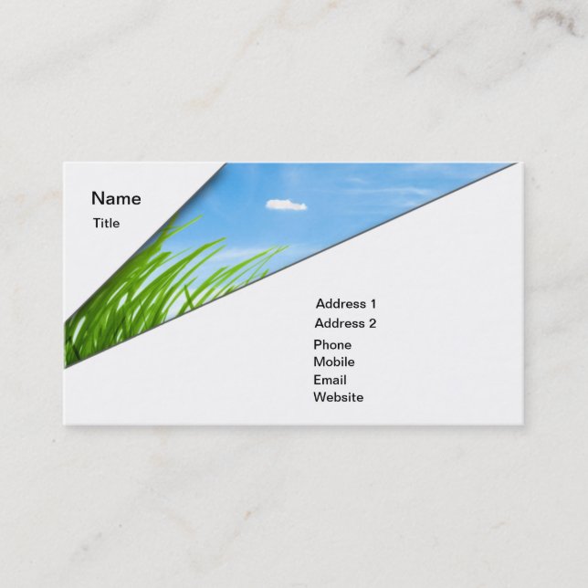 Carte De Visite Lawncare (Devant)