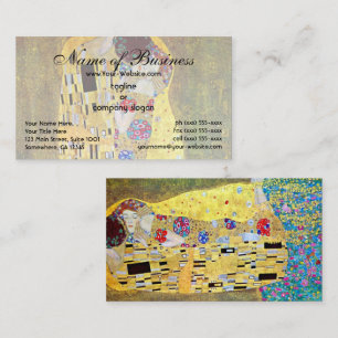 Carte De Visite Le Baiser de Gustav Klimt