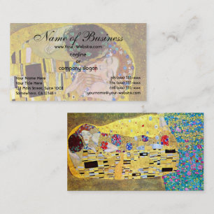 Carte De Visite Le Baiser de Gustav Klimt
