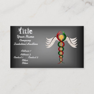 Carte De Visite Le Caduceus