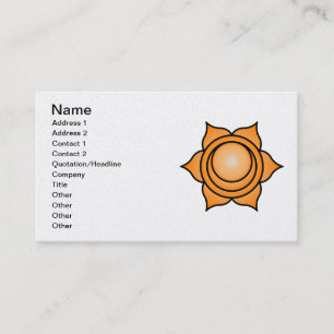 Carte De Visite Le Chakra sacré