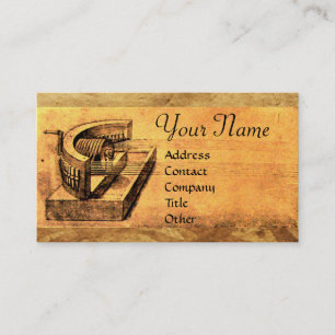 CARTE DE VISITE LE CROSSBOW GÉANT ET LA MACHINE POUR FABRIQUER DES