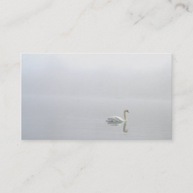 Carte De Visite Le cygne dans la fosse (Devant)