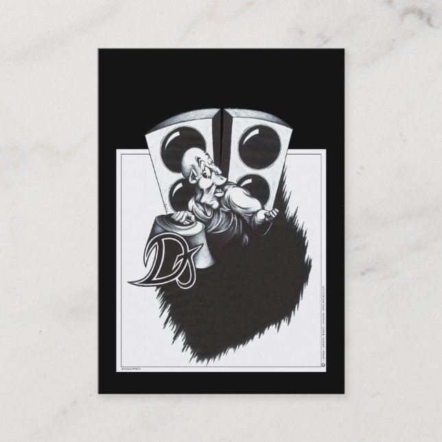 CARTE DE VISITE LE DJ (Devant)