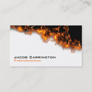 Carte De Visite Le feu !