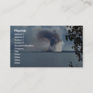 Carte De Visite Le feu 2005 de crique du comté de King