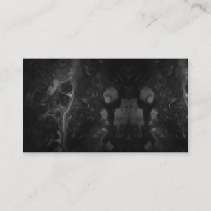 Carte De Visite Le fluide acrylique de toile d'araignée abstraite