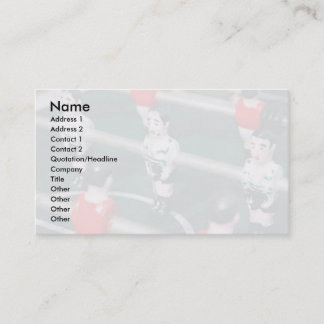 Carte De Visite Le football/football de Tableau