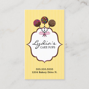 Carte De Visite Le gâteau saute la boulangerie