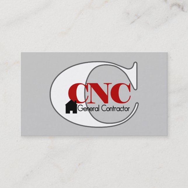 Carte De Visite Le Général Contractor de commande numérique par (Devant)