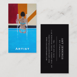 Carte De Visite Le Grand Resort Peinture par Alfred Fox