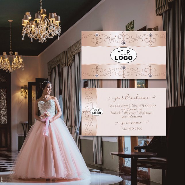 Carte De Visite Le logo d'add de Jewels (Créateur téléchargé)