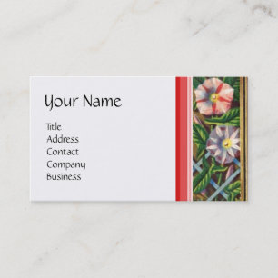 CARTE DE VISITE LE MATIN GLORIES, PANIER DE JARDIN, MÉNAGE, JARDIN