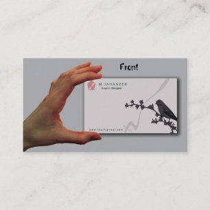 Carte De Visite Le moineau d'affaires, 3,5" x 2,0", 100 emballent,