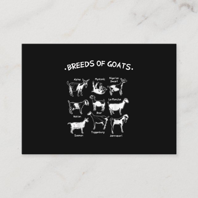 Carte De Visite Le poison de Breeds (Devant)