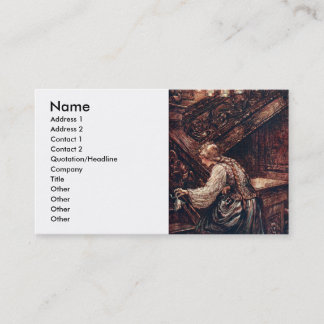 Carte De Visite Le prince de grenouille