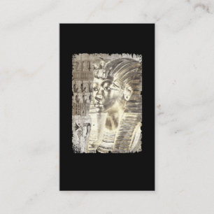 Carte De Visite Le roi égyptien Tut Pharaoh Tutankhamun Mur Art