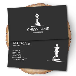 Carte De Visite Le Roi - pièce d'échecs