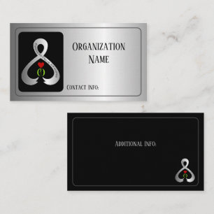 Carte De Visite Le ruban de sensibilisation de Parkinson