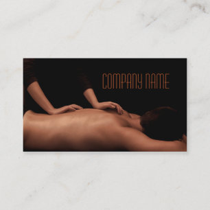 Carte De Visite Le salon de beauté/massage/détendent/Chambres de